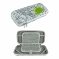 Estuche Nintendo Switch OLED Splash Verde/Gris – Exterior e interior