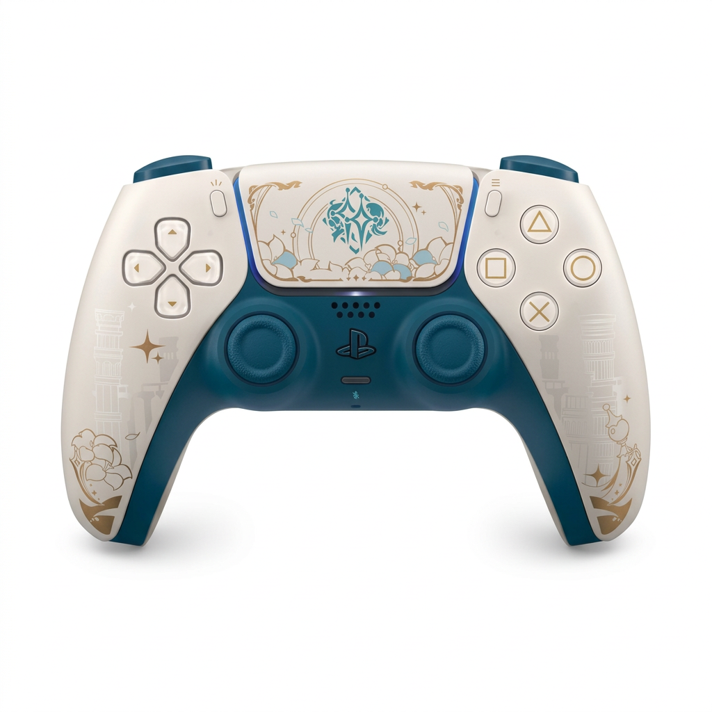 Control DualSense PS5 Genshin Impact - vista frontal