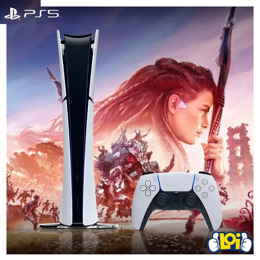 PS5 Slim Digital Edition - Vista adicional 3