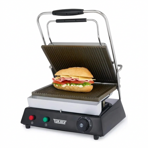 Asador Eléctrico Infragrill Turmix TU01 - vista frontal con sandwich