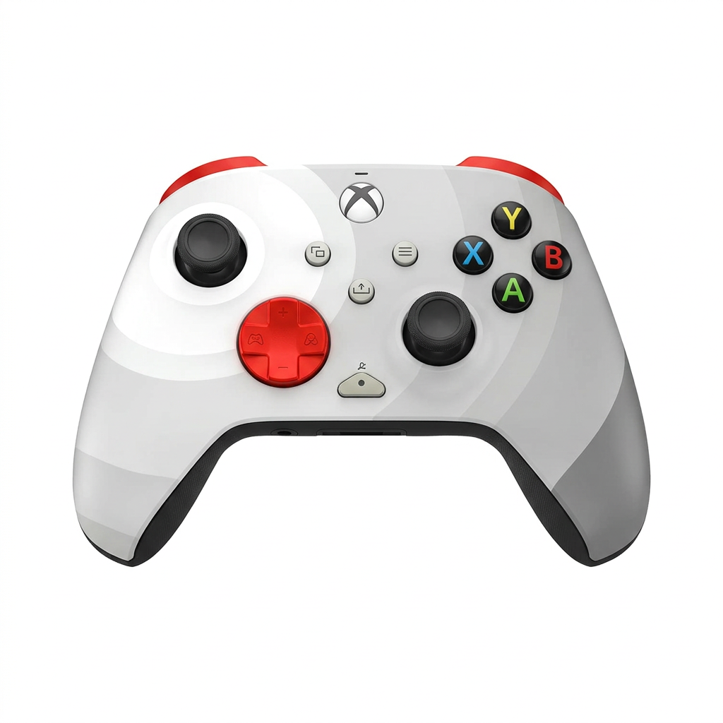PDP Rematch Blanco Rojo – Vista superior