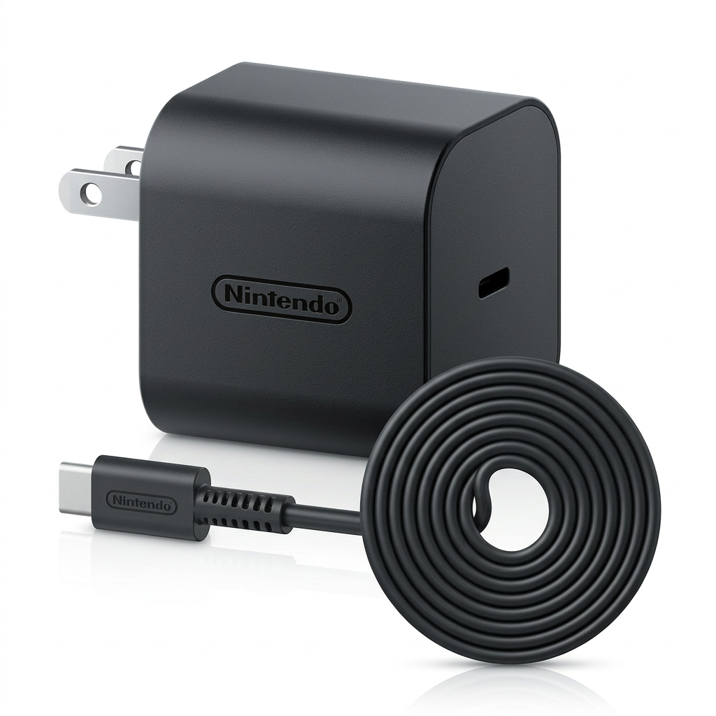 Adaptador de CA Nintendo Switch 2 - Adaptador y cable