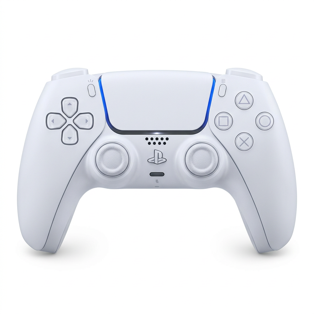 DualSense Chroma Pearl - Vista frontal