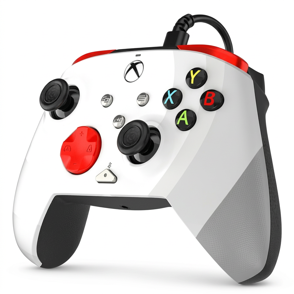 PDP Rematch Blanco Rojo – Vista lateral derecha