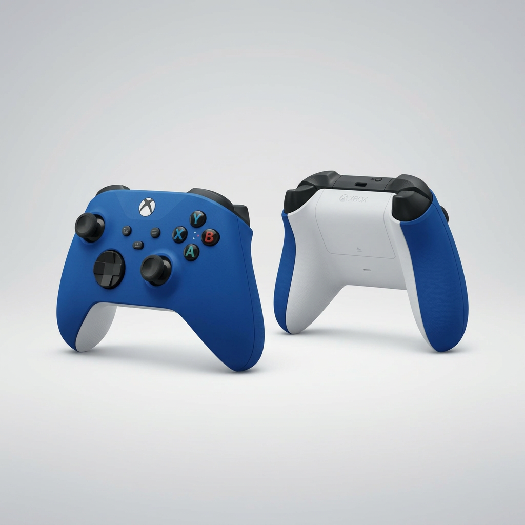 Control Inalámbrico Xbox Shock Blue - caja oficial