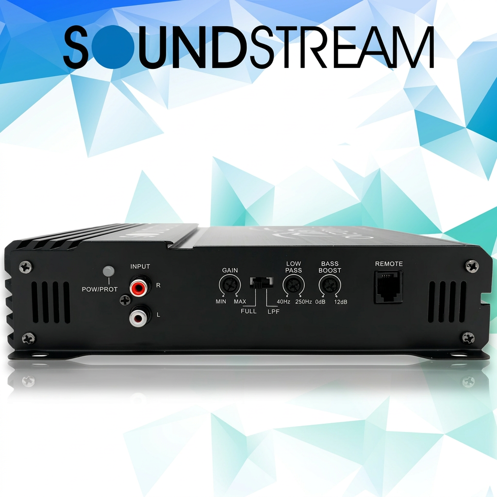 Amplificador Soundstream OD-1600.1D - Controles