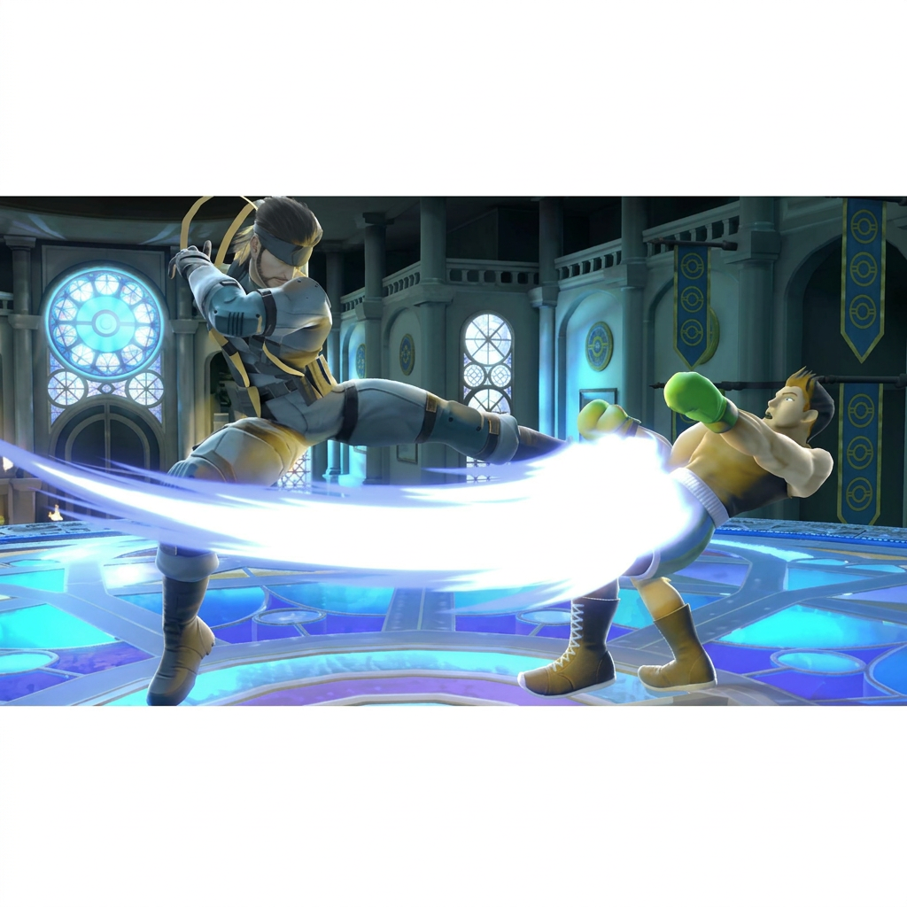 Super Smash Bros. Ultimate - Gameplay Sheik vs Villager
