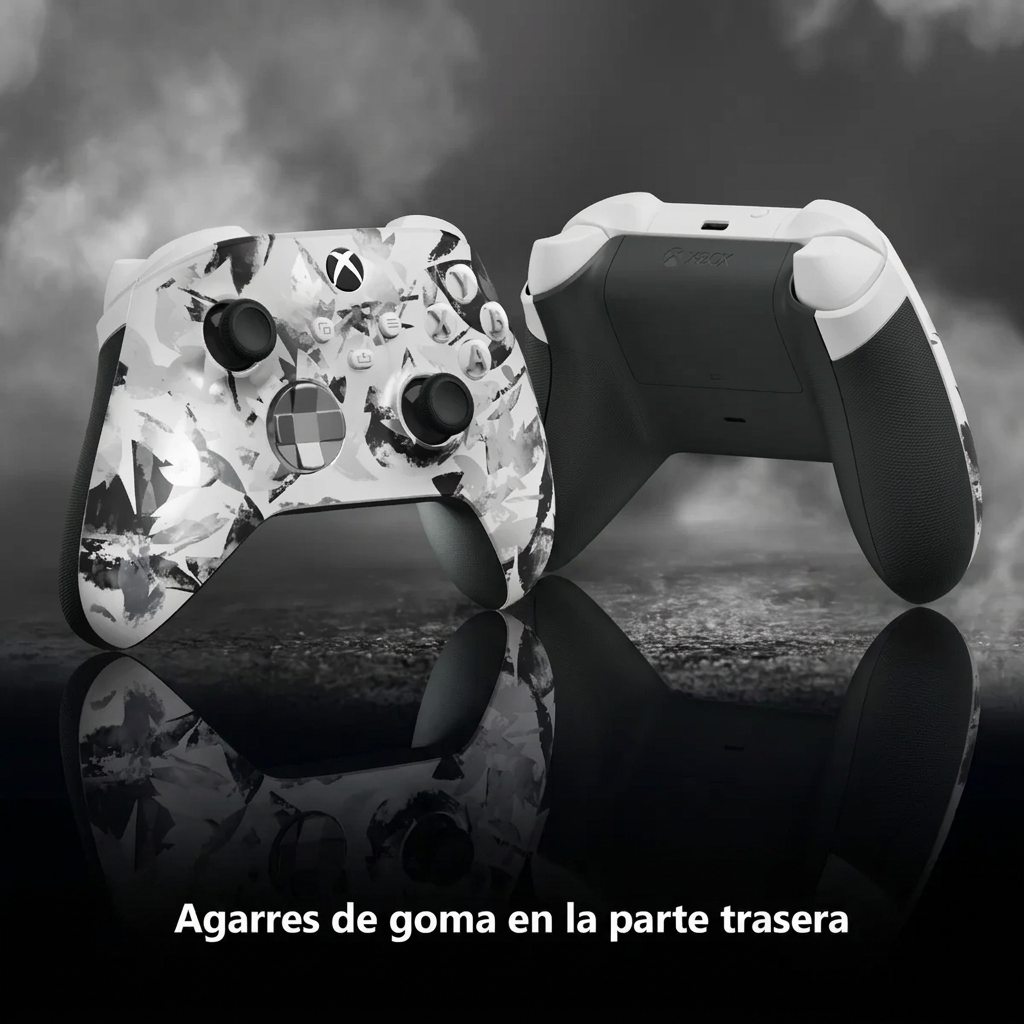 Control Xbox Storm Breaker - Vista frontal y trasera