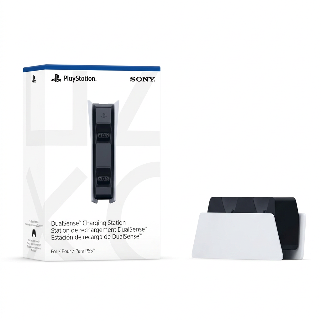DualSense Charging Station - Dos controles cargando