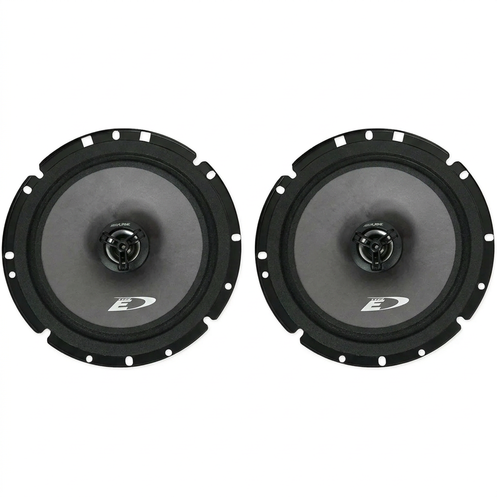 Alpine SXE-1726S - kit de tornillos y clips de montaje negros