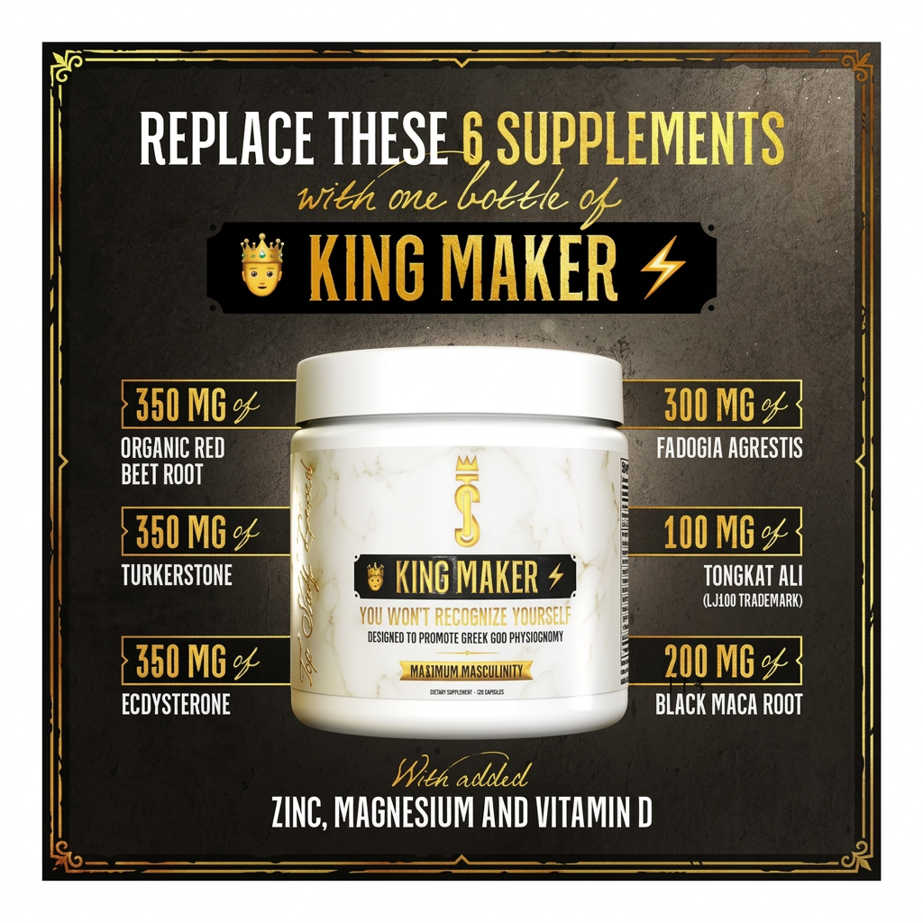 King Maker - Win the War on Estrogenics, Reclaim Your Crown