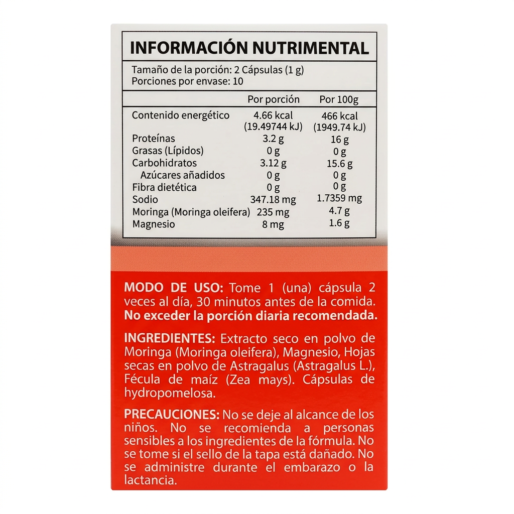Diaformula tabla nutrimental, ingredientes, modo de uso y precauciones