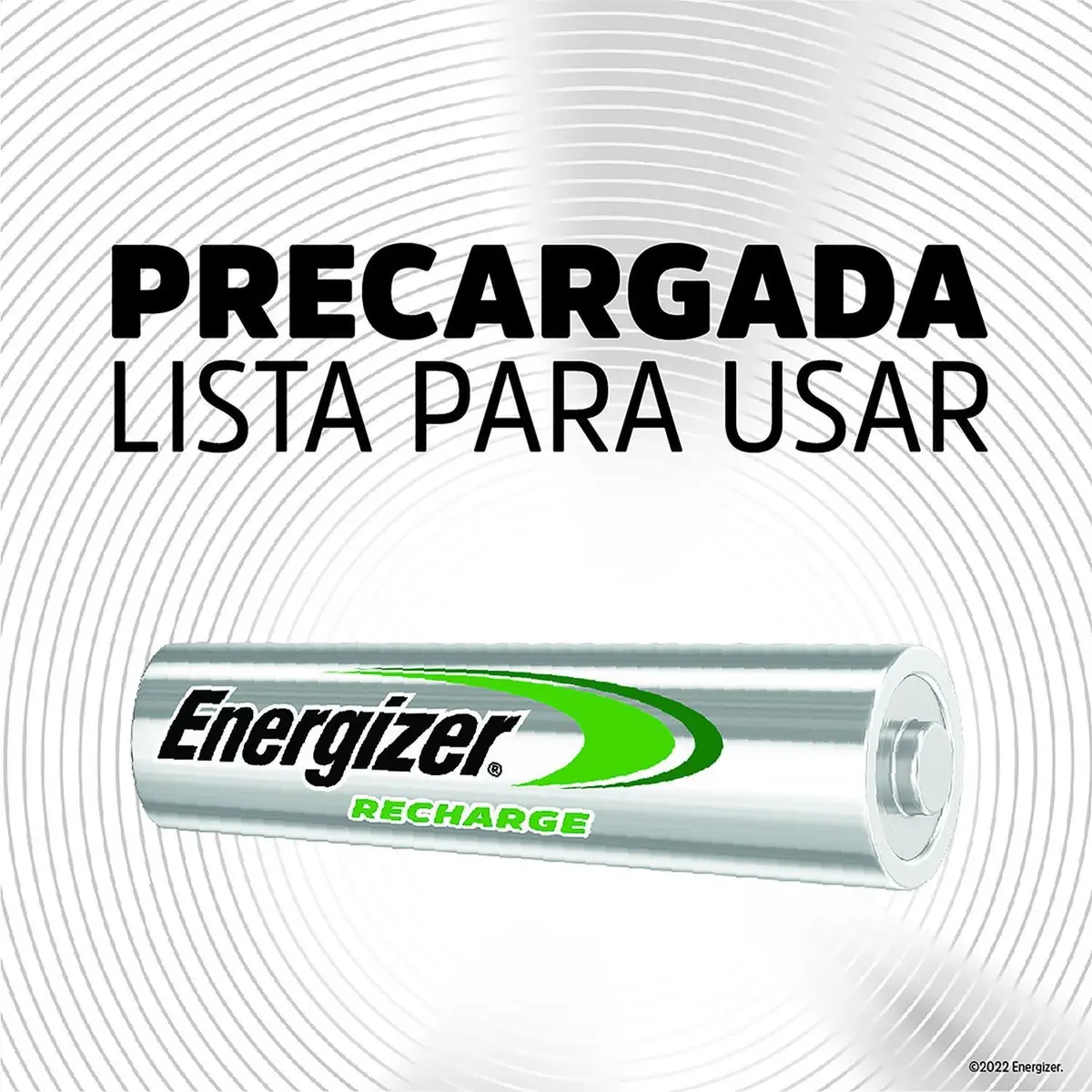 Energizer AA - precargada lista para usar
