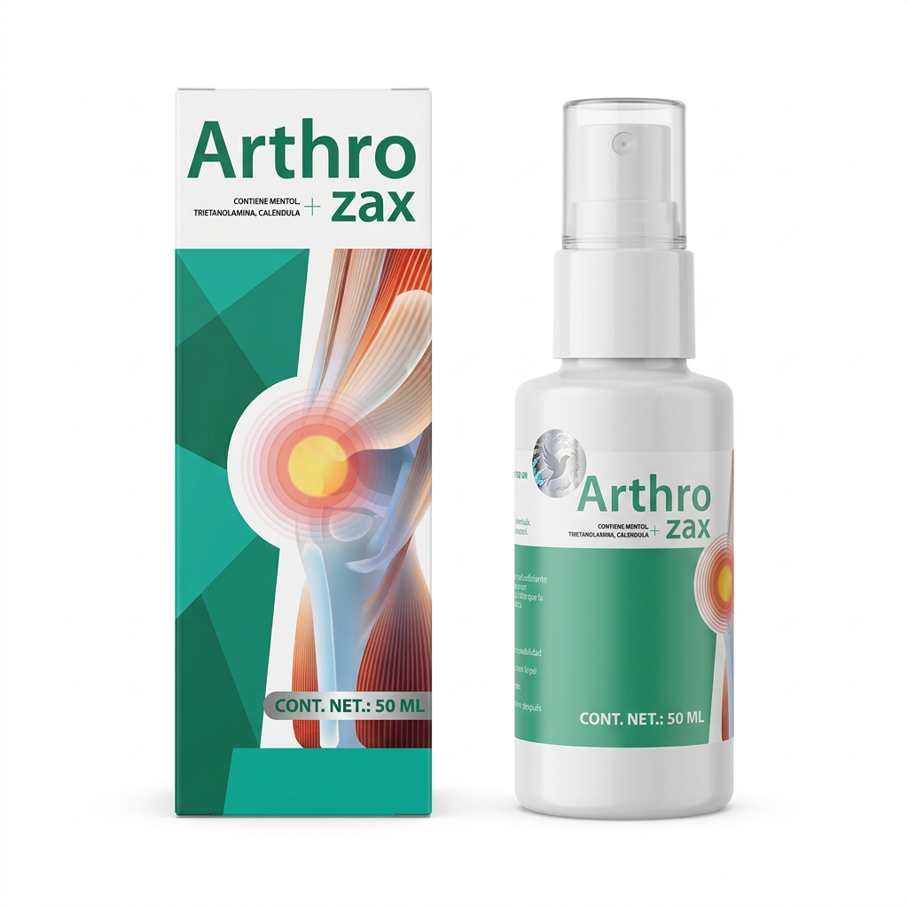 Arthrozax Gel 50ml - Ingredientes mentol cálendula aloe vera
