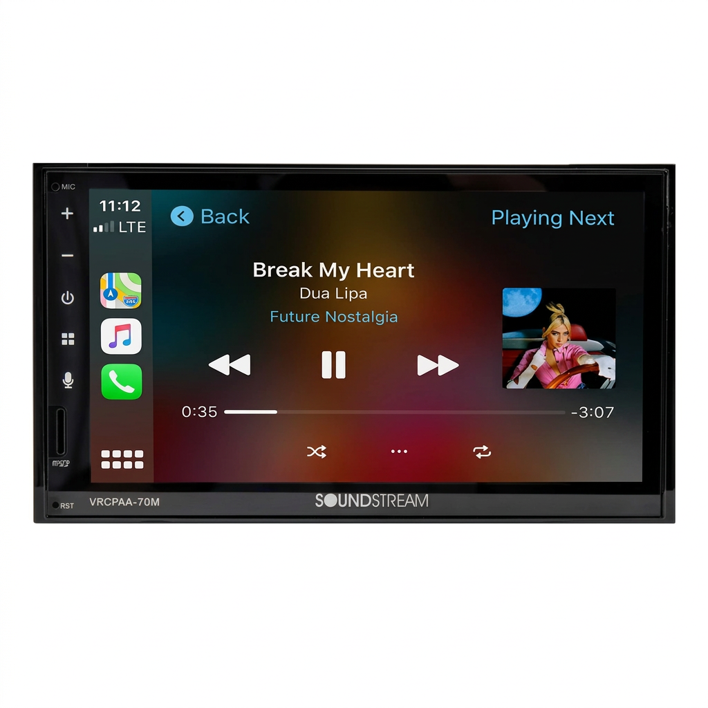 Soundstream VRCPAA-70M - Panel trasero conexiones