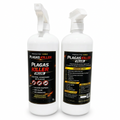 Plagas Killer Plus 2 botellas 1L con atomizador - frente y reverso
