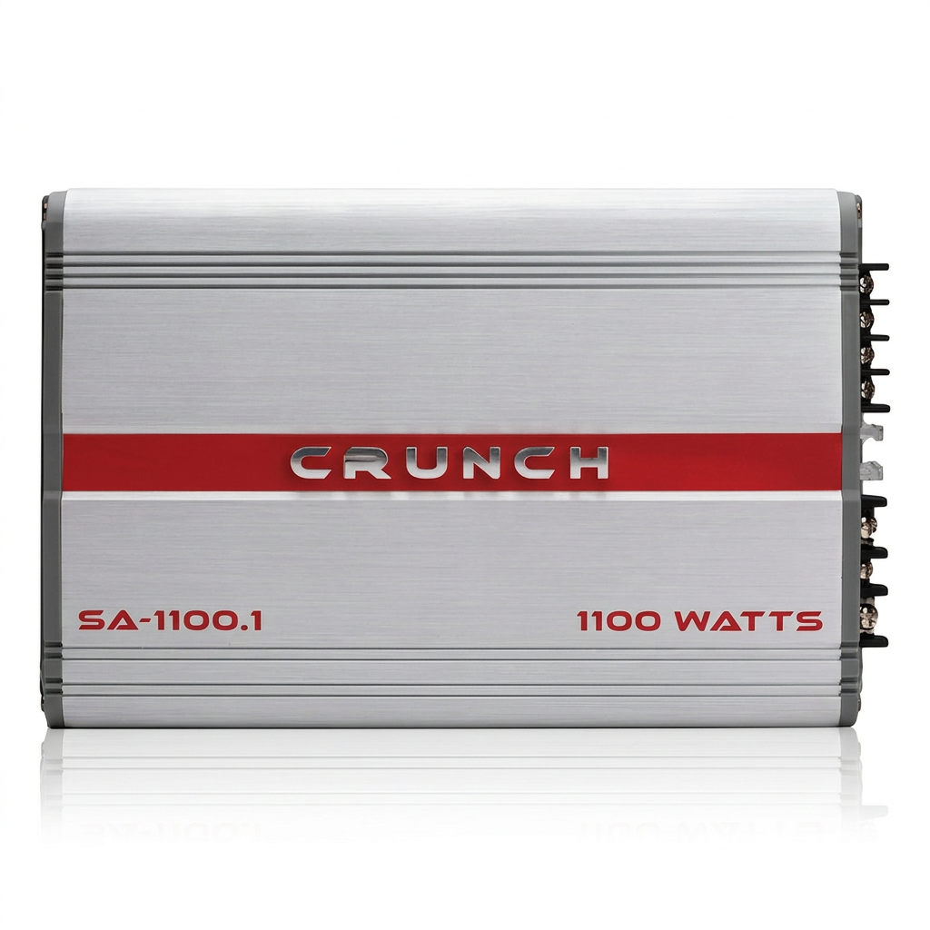 Amplificador Crunch SA-1100.1 - Vista frontal