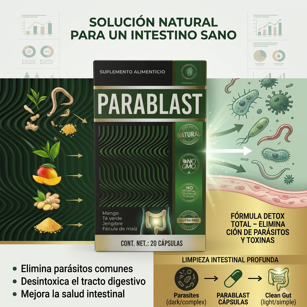 Parablast solución natural para intestino sano