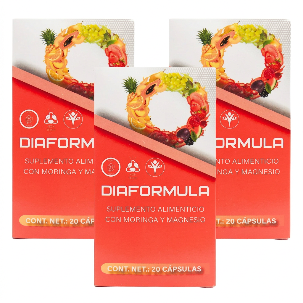 Diaformula pack 3 cajas 20 cápsulas