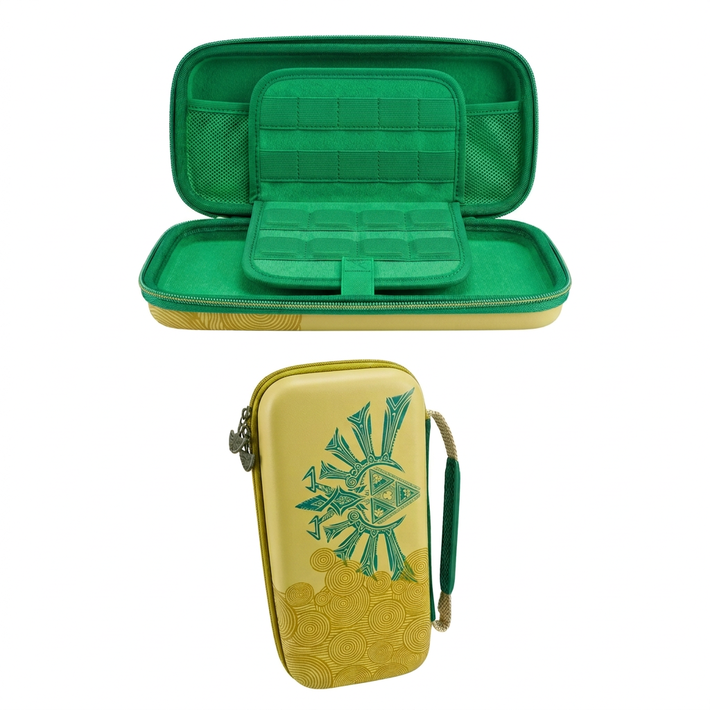 Estuche Nintendo Switch Zelda - Vista interior y lateral