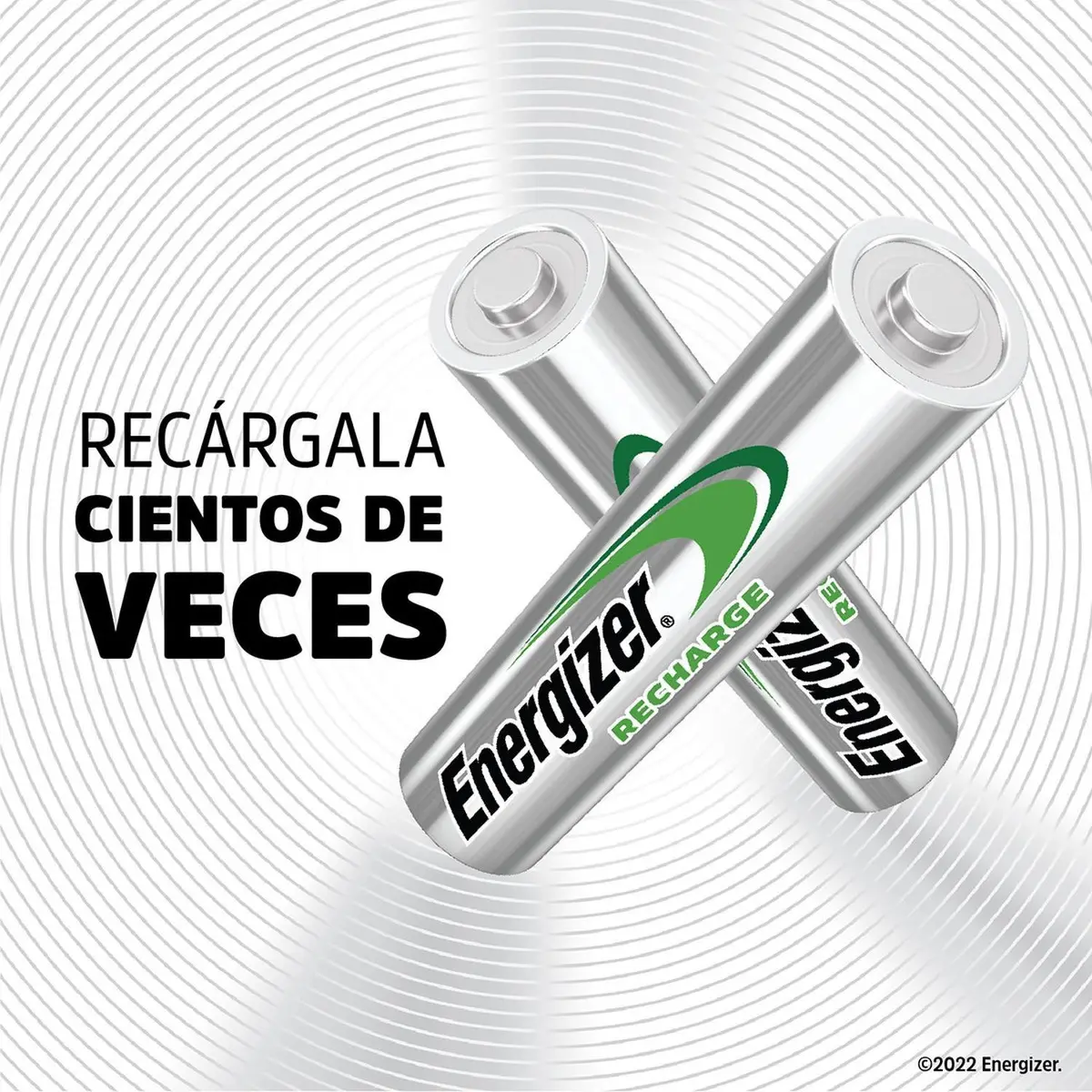 Energizer AA - recárgala cientos de veces