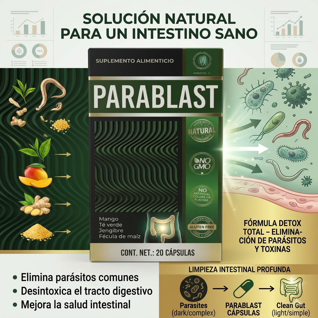 Parablast solución natural para intestino sano