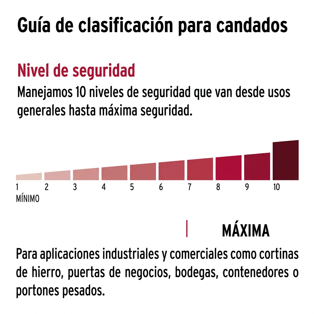 Guía de clasificación nivel de seguridad