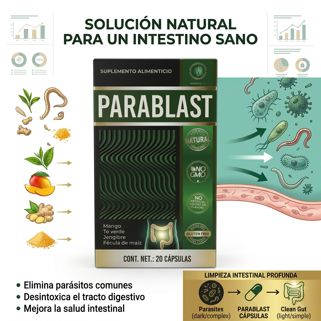 Parablast solución natural para intestino sano