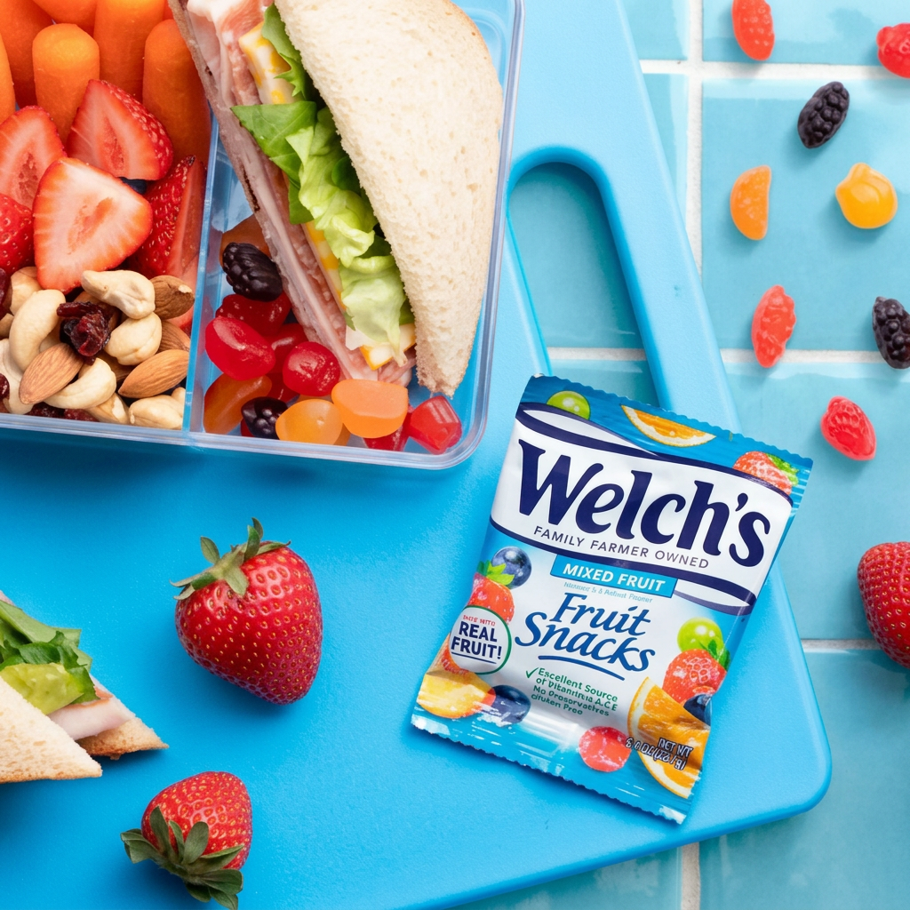 Welch's Fruit Snacks - Bolsa en lonchera escolar