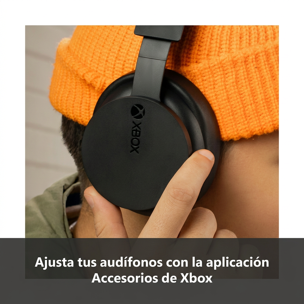 Audífonos Xbox 2024 - Vista general negro