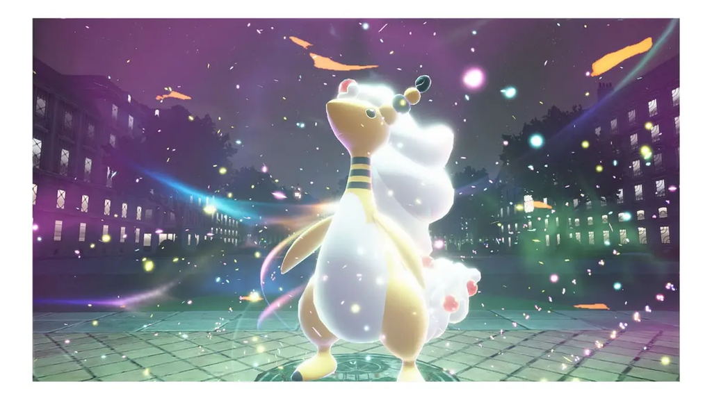 Pokémon Legends Z-A - Ampharos en batalla