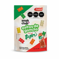 Snak Club Ositos de Gomita con Tajín - Empaque sobre mesa de madera
