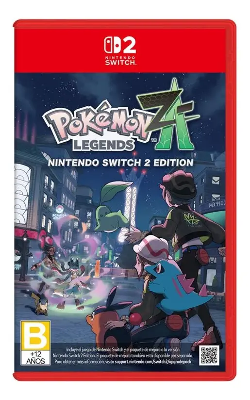 Pokémon Legends Z-A - Portada Nintendo Switch 2 Edition