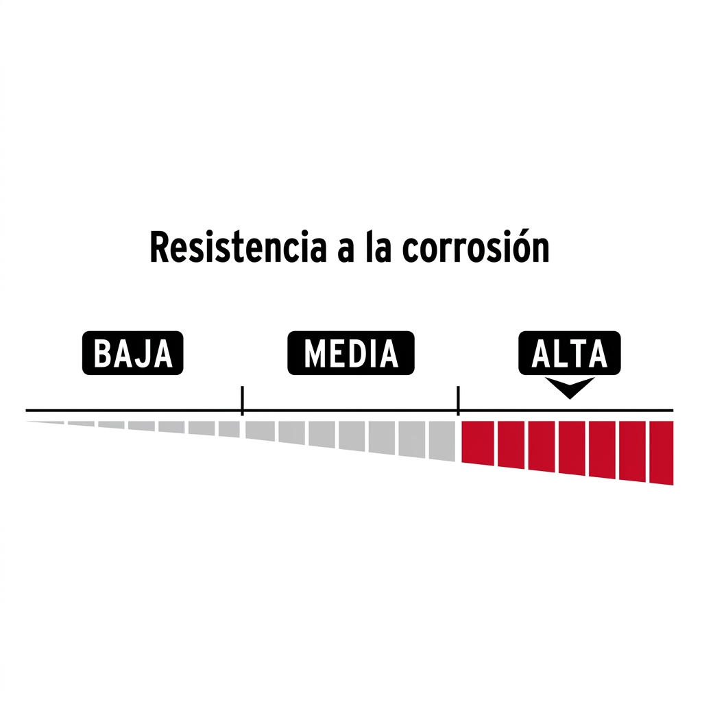 Resistencia a la corrosión
