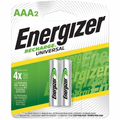 Pilas Recargables Energizer AAA Pack 2 - empaque