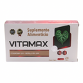 Vitamax 24 Cápsulas - Caja frontal con Coenzima Q10 y Semilla de Uva