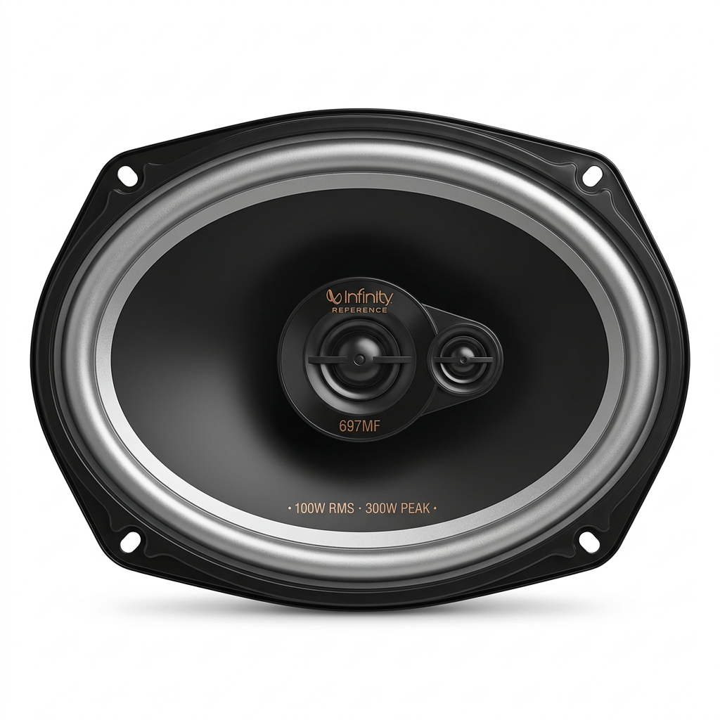 Infinity Reference 697MF - Vista trasera especificaciones