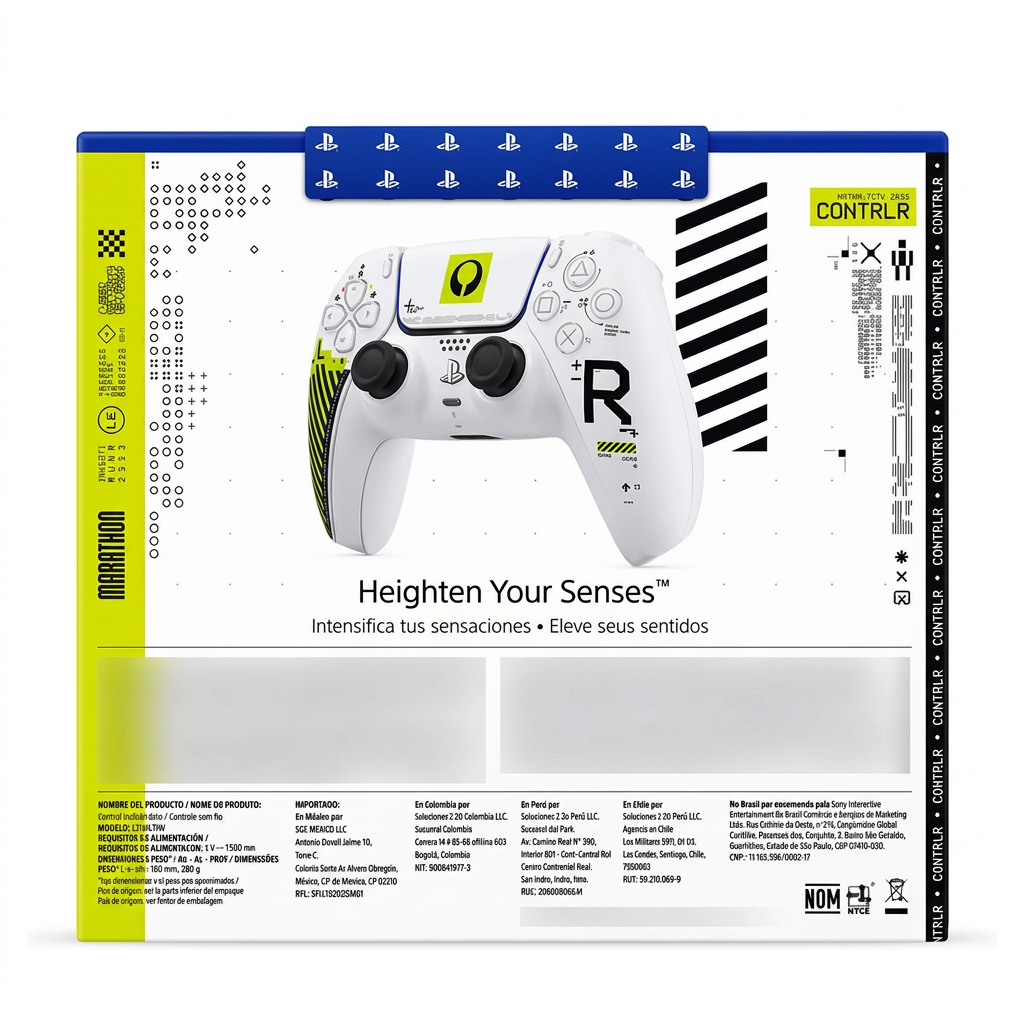 Control DualSense Marathon - caja trasera