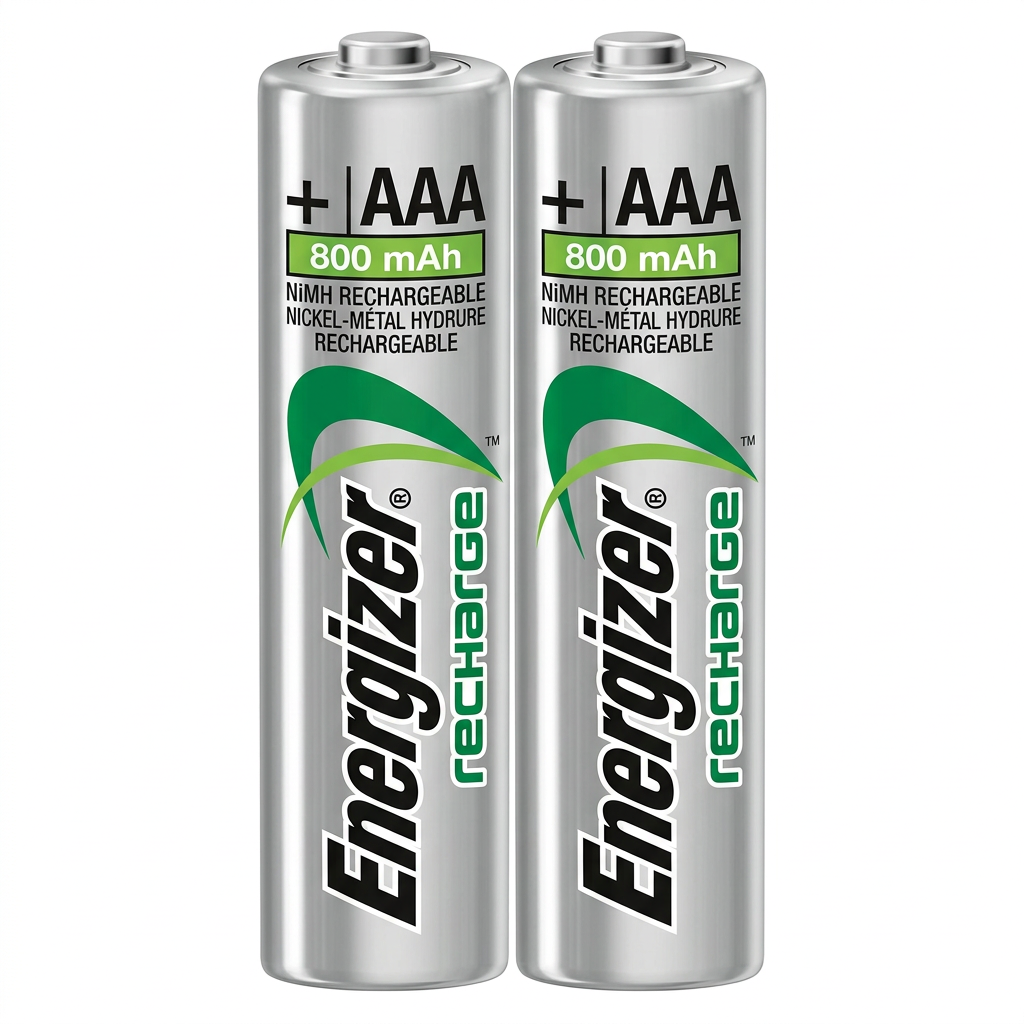 Pilas Recargables Energizer AAA 800mAh - detalle