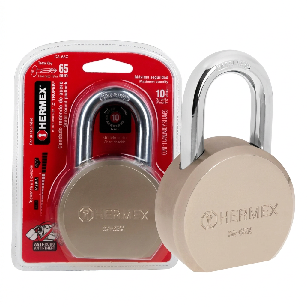Candado Hermex CA-65X comparativa