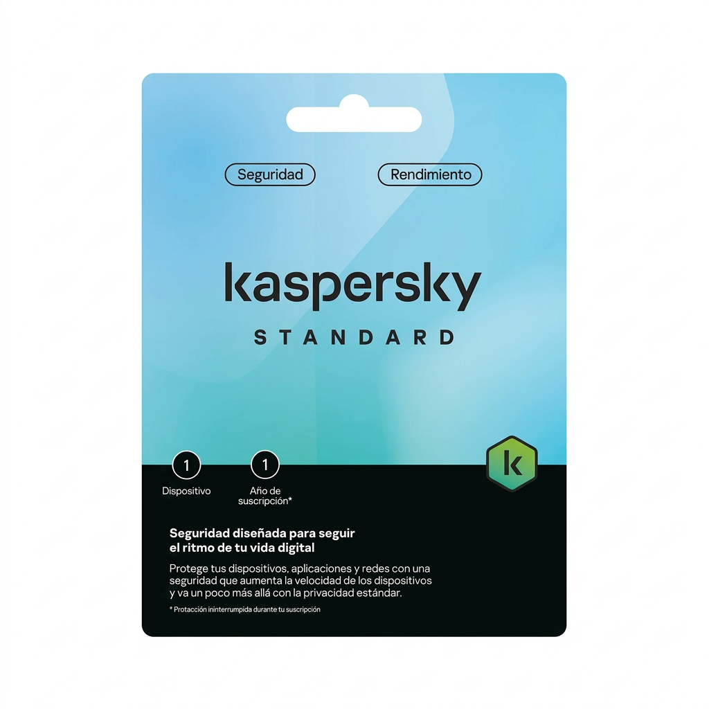 Kaspersky Standard - Antivirus 1 Dispositivo 1 Año