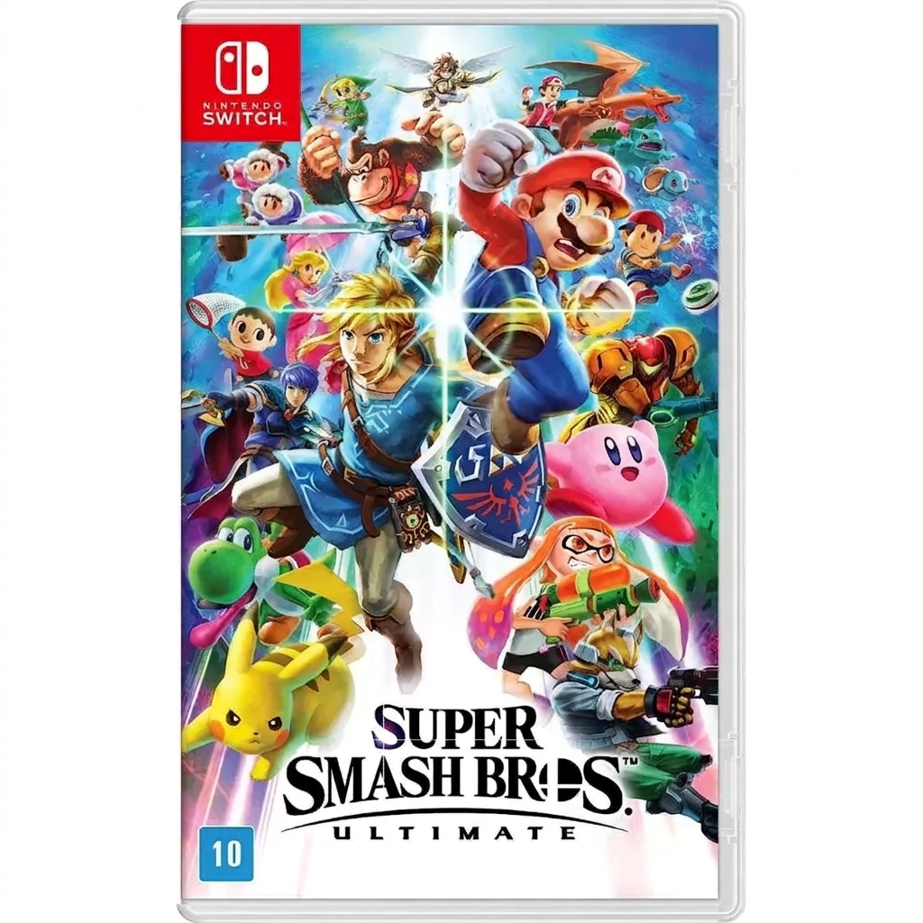 Super Smash Bros. Ultimate - Portada oficial Nintendo Switch