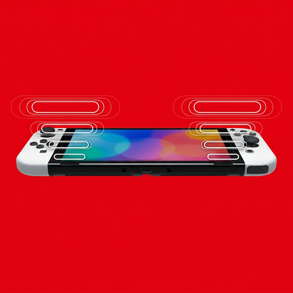 Nintendo Switch OLED - Bocinas stereo mejoradas