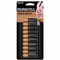 Paquete de 10 pilas alcalinas Duracell AA