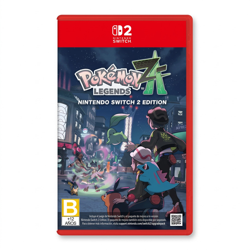 Pokémon Legends Z-A - portada Nintendo Switch 2 Edition