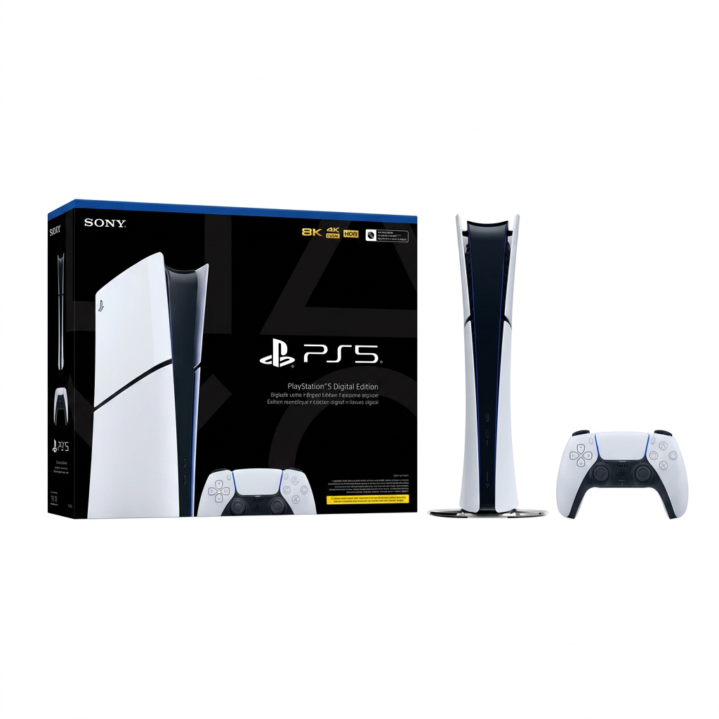 PS5 Slim Digital Edition - Vista adicional