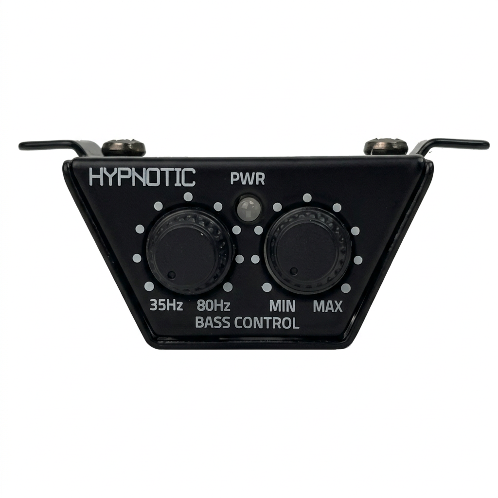 Hypnotic HYP2BE - Control remoto de tablero Bass Control 35Hz-80Hz