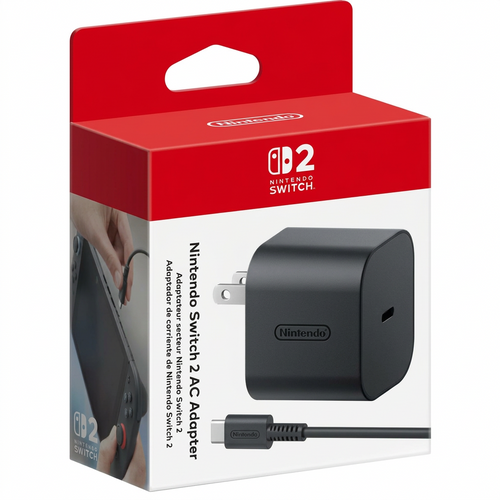 Adaptador de CA Nintendo Switch 2 - Caja frontal