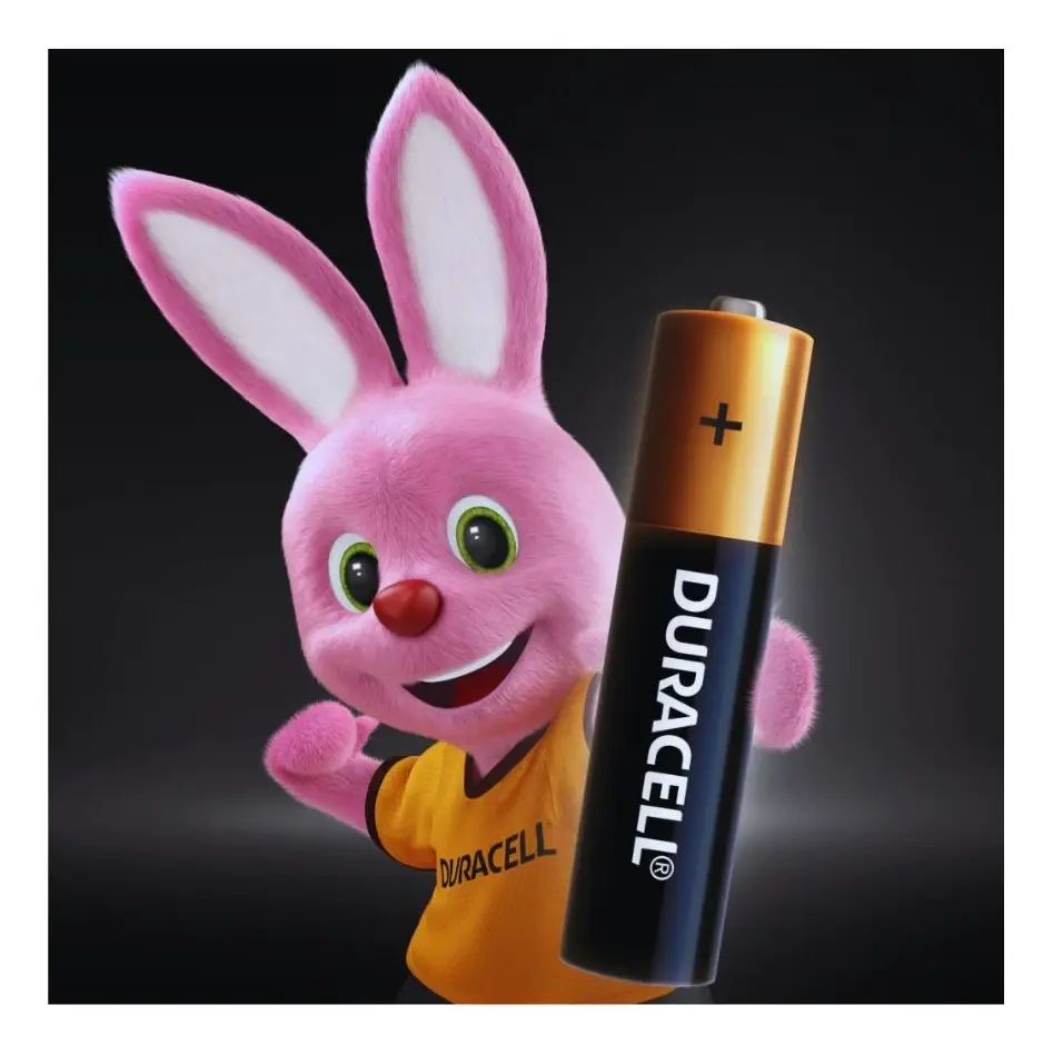 Batería AAA Duracell Recargable - Mascota Bunny Duracell