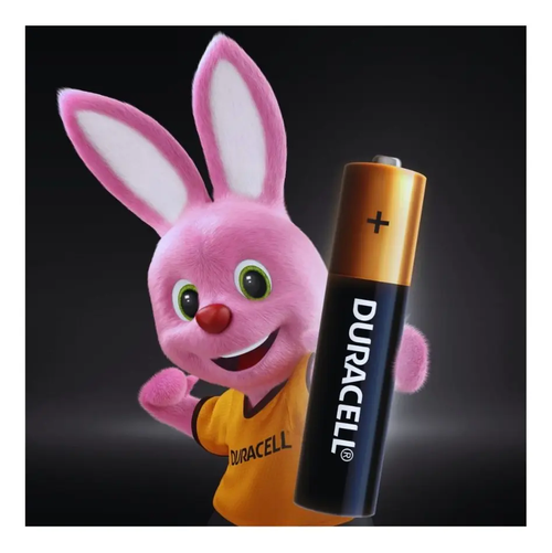 Batería AAA Duracell Recargable - Mascota Bunny Duracell